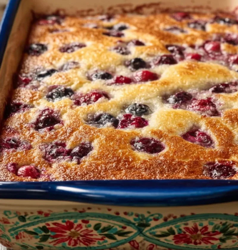 Generational Delight Doubleberry Cobbler Perfected Over Time