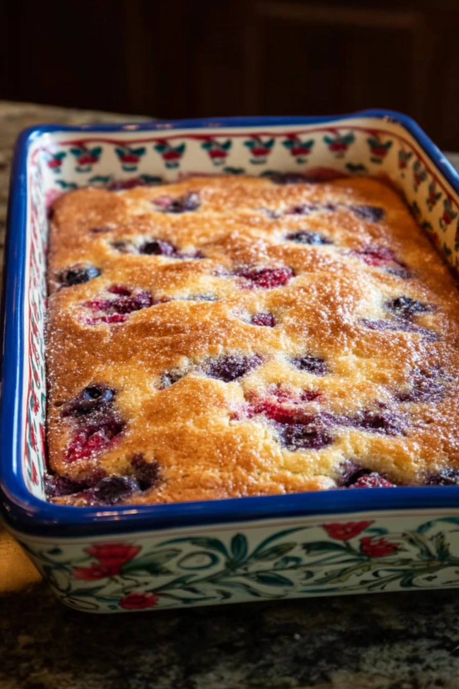 Generational Delight Doubleberry Cobbler Perfected Over Time