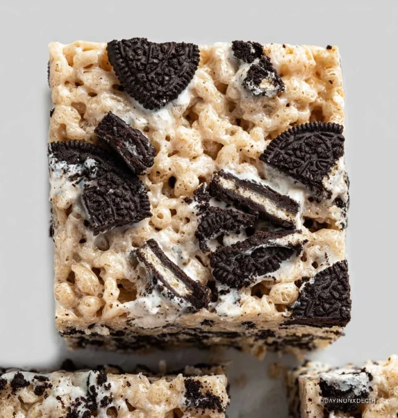 Oreo Rice Krispie Treats