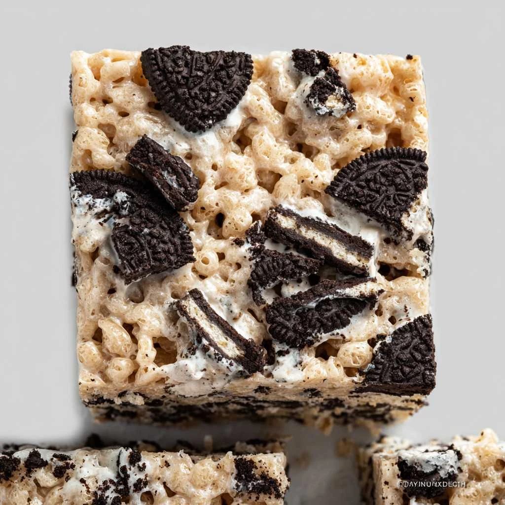 Oreo Rice Krispie Treats