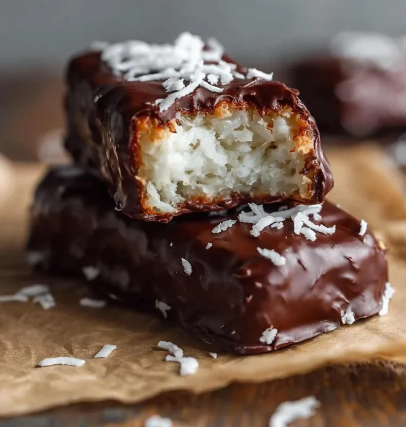 3ingredient Mounds Bar Nobake Candy