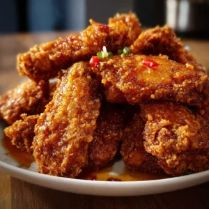 3-Step Extra Crispy chicken wings