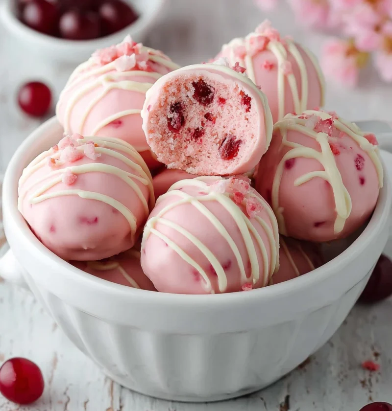 Cherry Chip Cheesecake Bites Irresistible Recipe