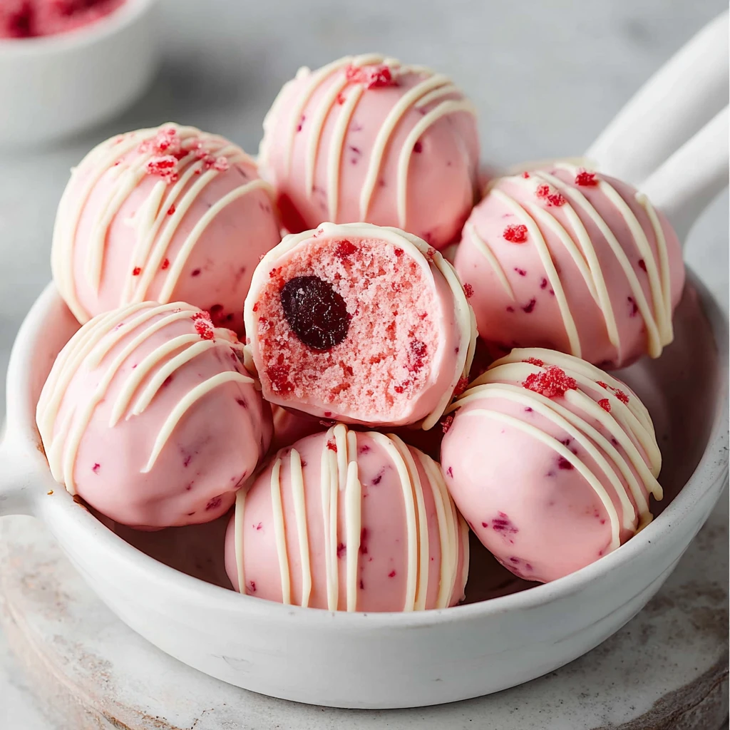 Cherry Chip Cheesecake Bites Irresistible Recipe