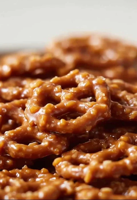 Church Lady Butter Toffee Pretzels