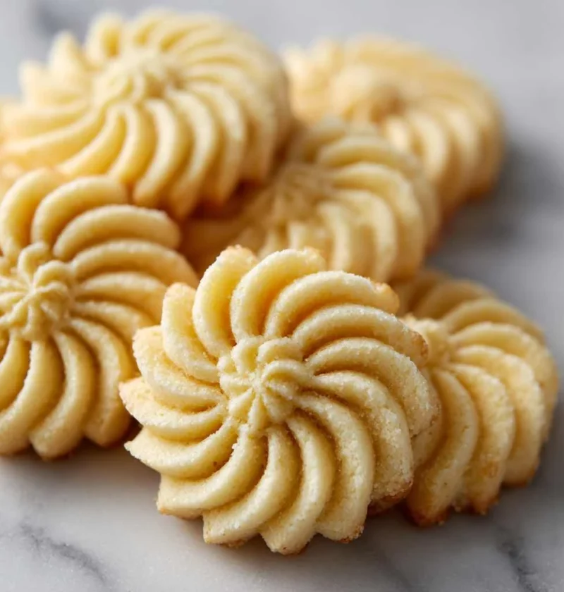 Piped Butter Cookies