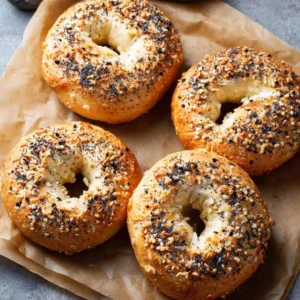 Greek Yogurt Bagels