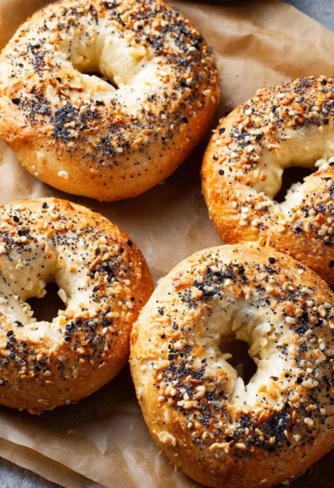 Greek Yogurt Bagels