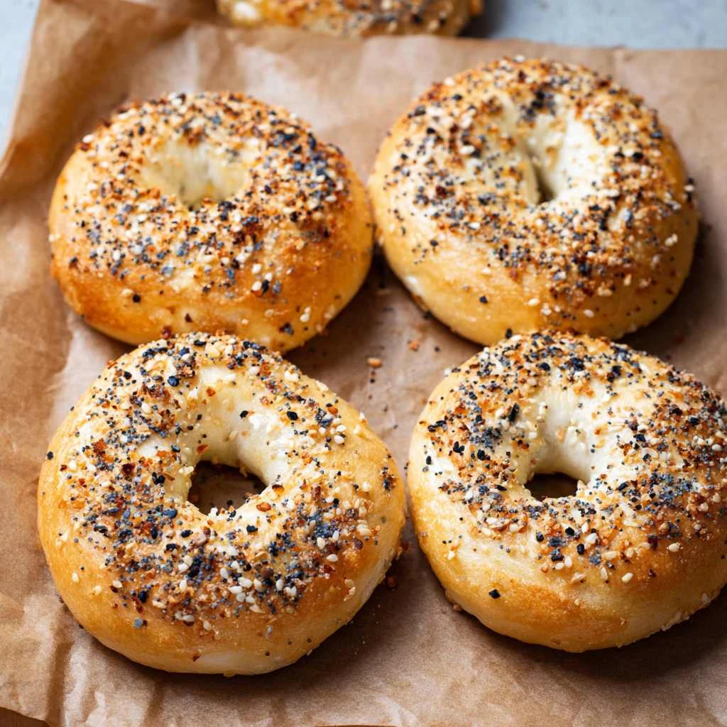 Greek Yogurt Bagels