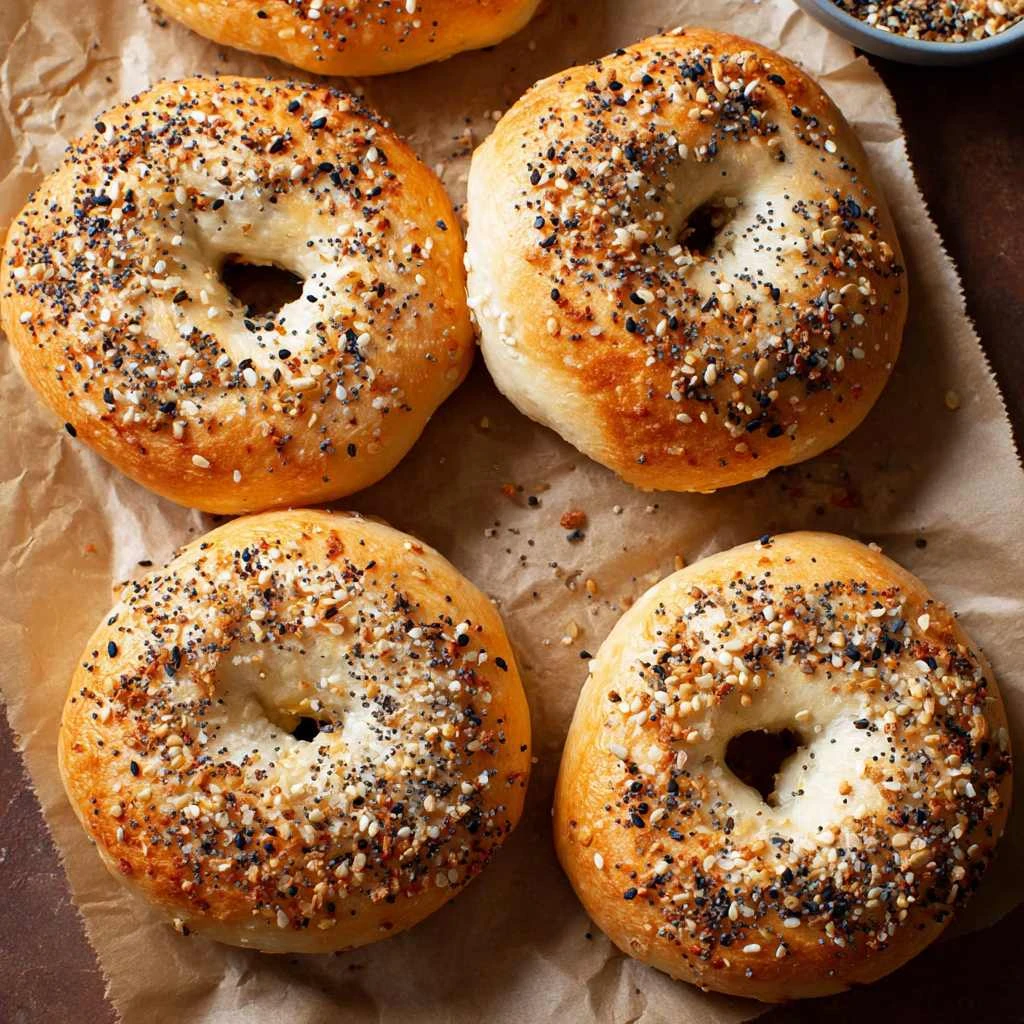 Greek Yogurt Bagels