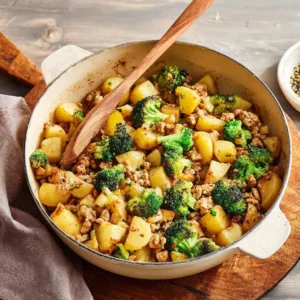 Ground Turkey and Potato Skillet