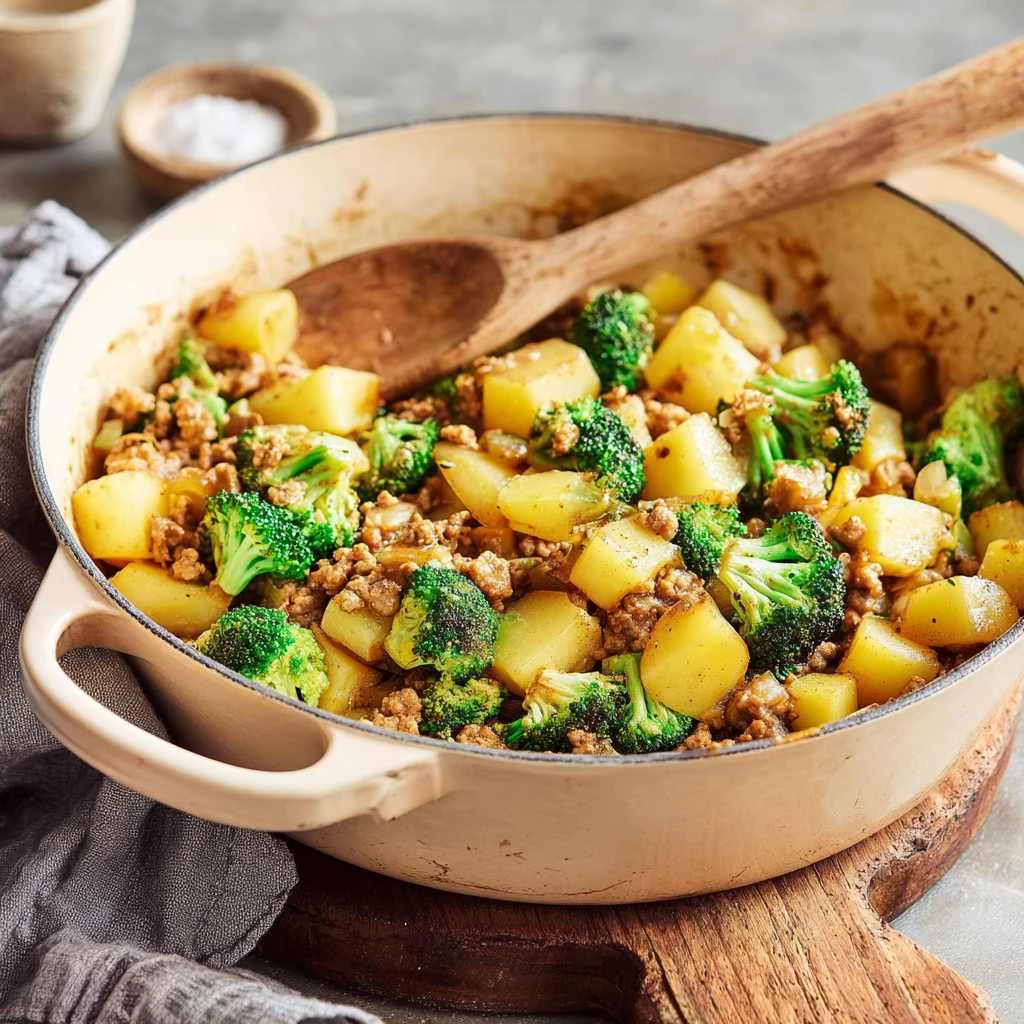 Ground Turkey Potato Skillet