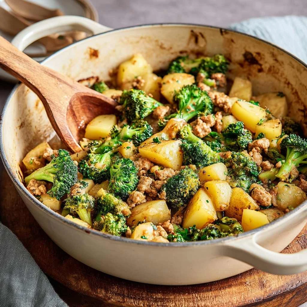 Ground Turkey Potato Skillet