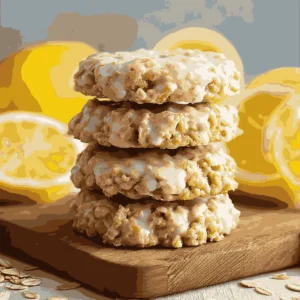 Lemon Oatmeal No-Bake Cookies Recipe – Easy, Zingy Treat