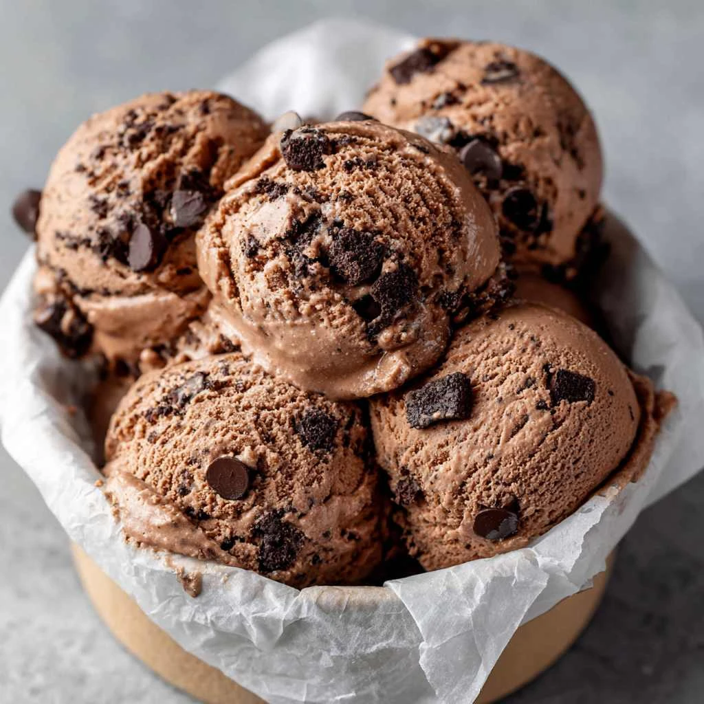 Nochurn Mocha Chocolate Cookies Ice Cream
