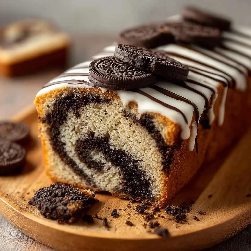 Oreo Honeybun Cake with Cinnamon Cookies