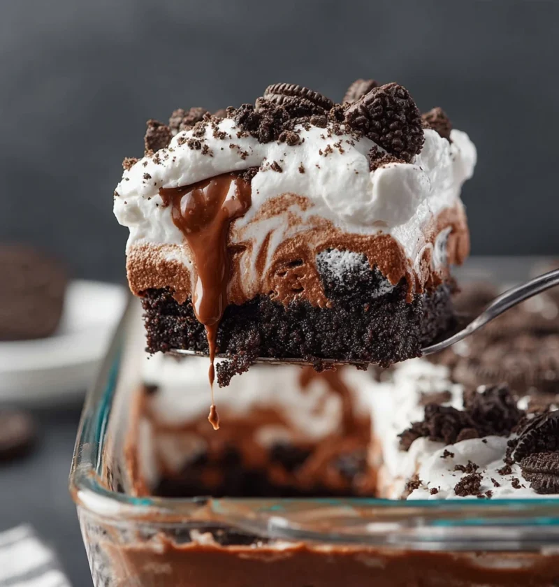 Oreo Layered Dessert Delight Chocolate Pudding Recipe