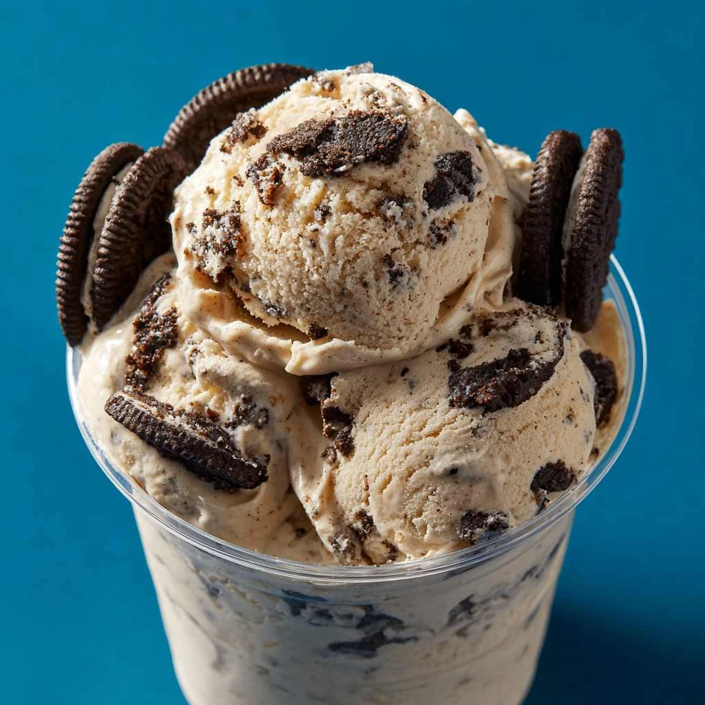 Oreo Vanilla Ice Cream