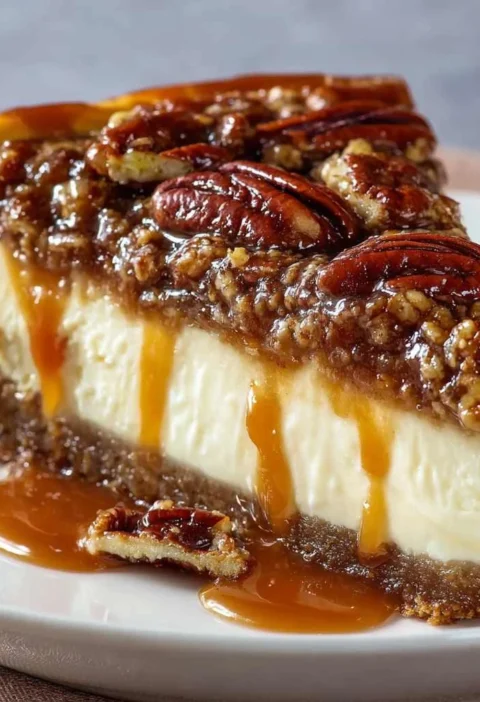 Pecan Cheesecake Pie