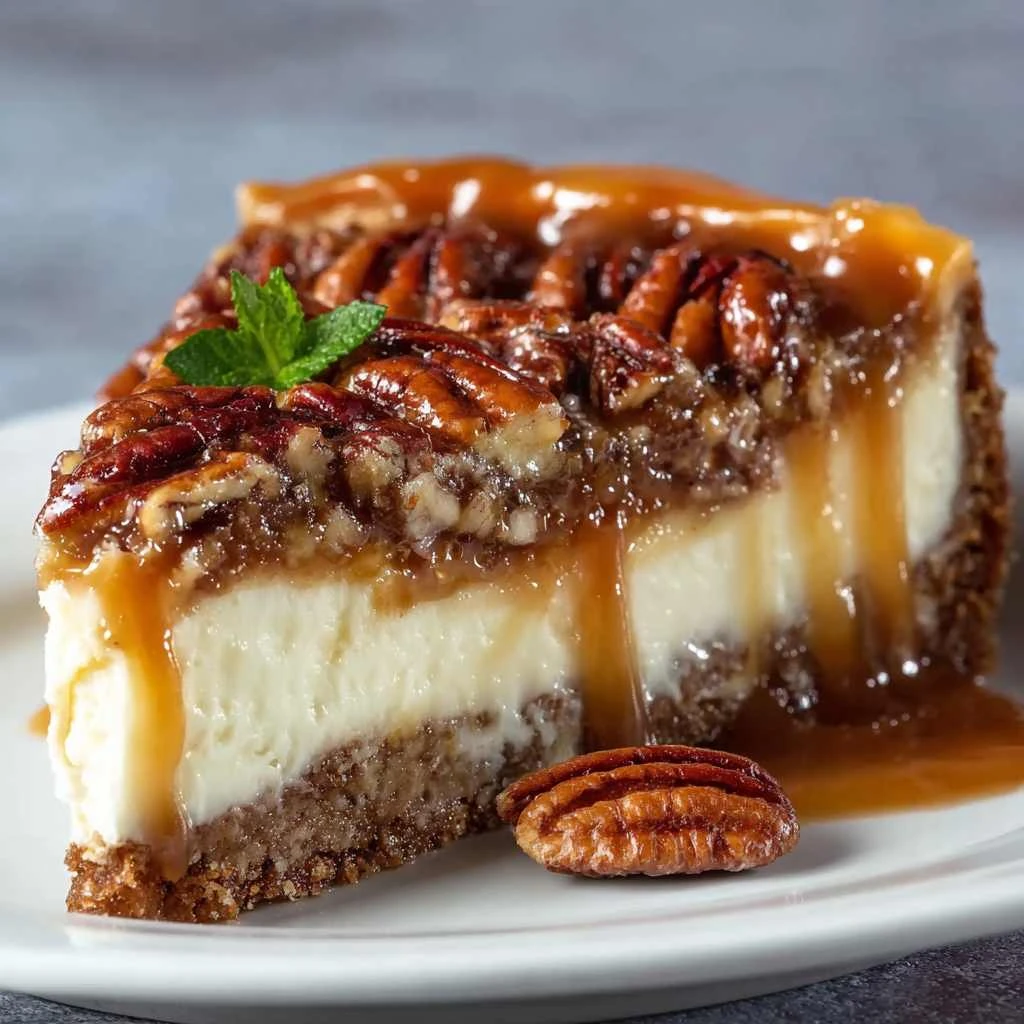 Pecan Cheesecake Pie