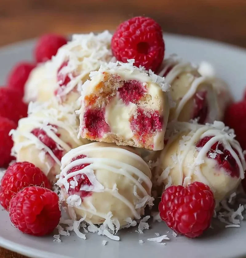Raspberry Cream Cheese Bites