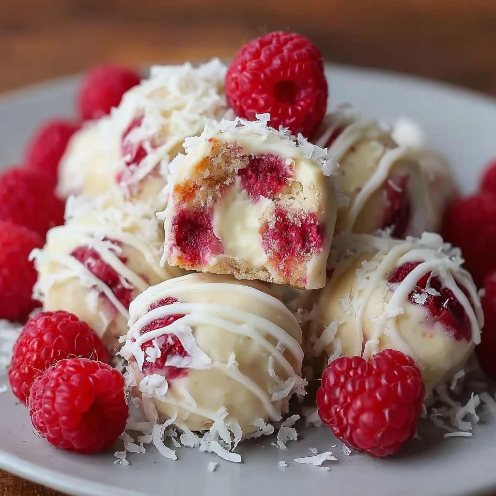 Raspberry Cream Cheese Bites