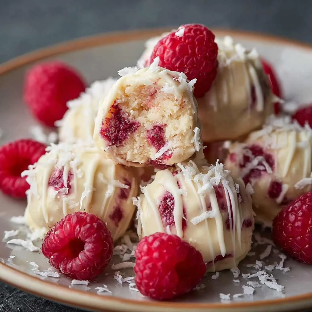 Raspberry Cream Cheese Bites