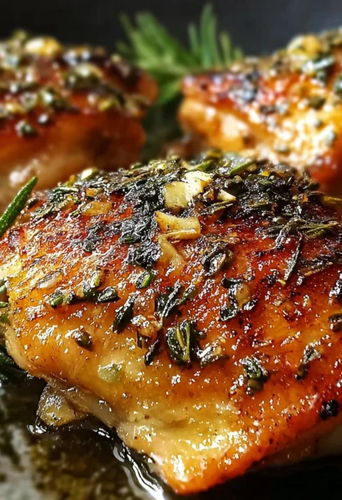 Savor Juicy Herb Butter Roasted Turkey Thighs Tonight
