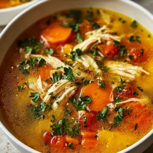 Savor the Flavor: Homemade Sicilian Chicken Soup Delight