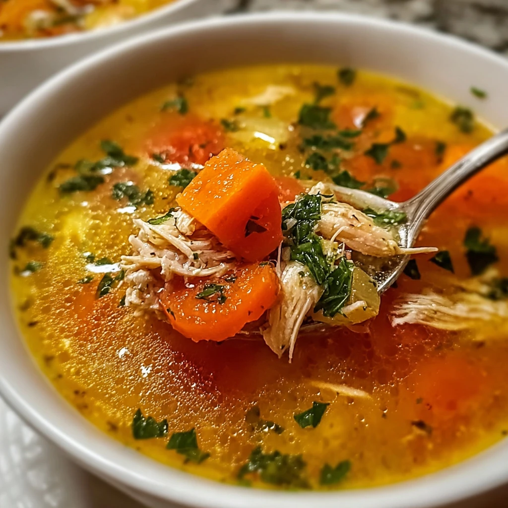 Savor Flavor Homemade Sicilian Chicken Soup Delight