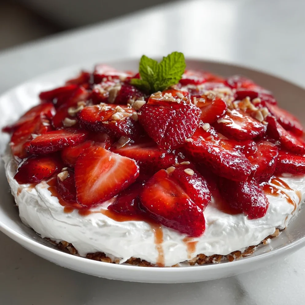Strawberry Crackle Salad