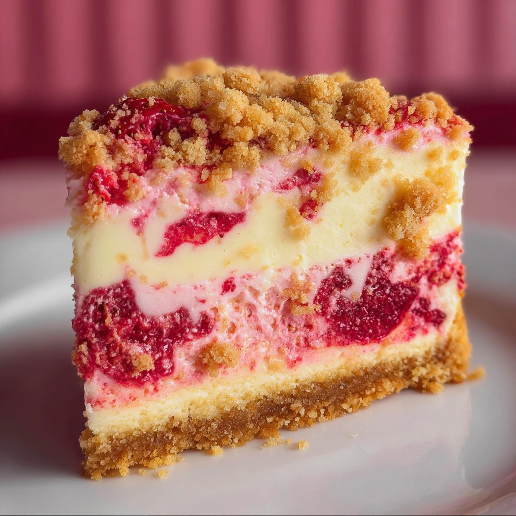 Strawberry Crunch Cake