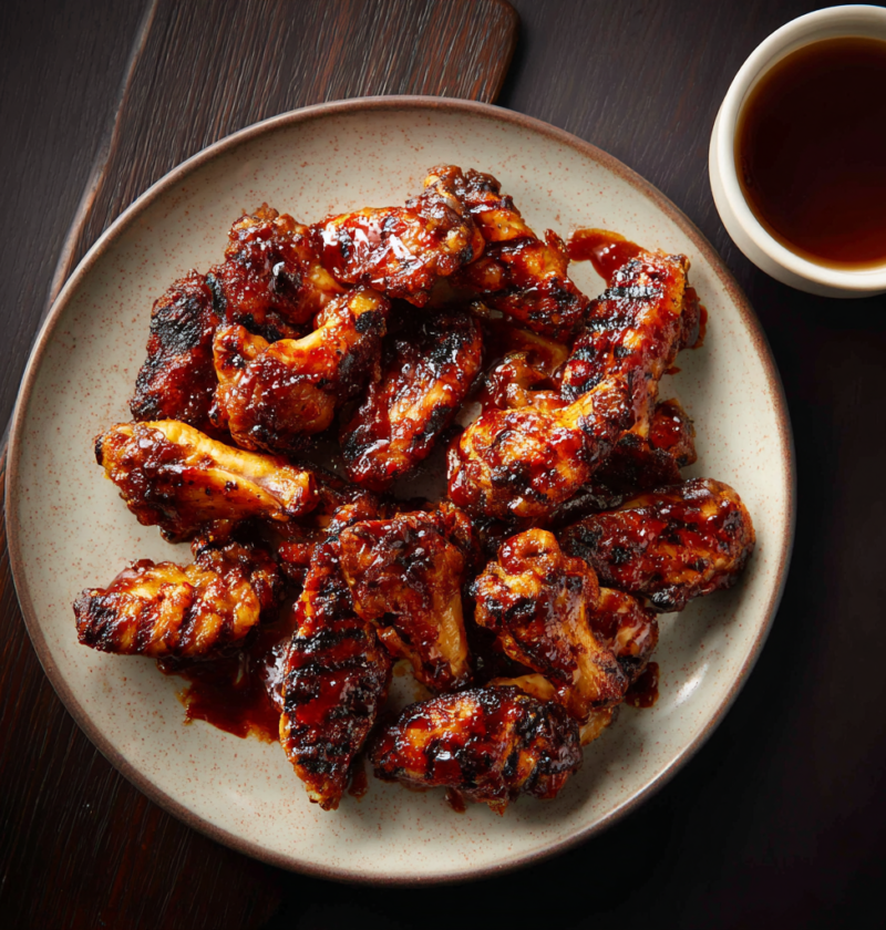 Beer Brined Buffalo Wings