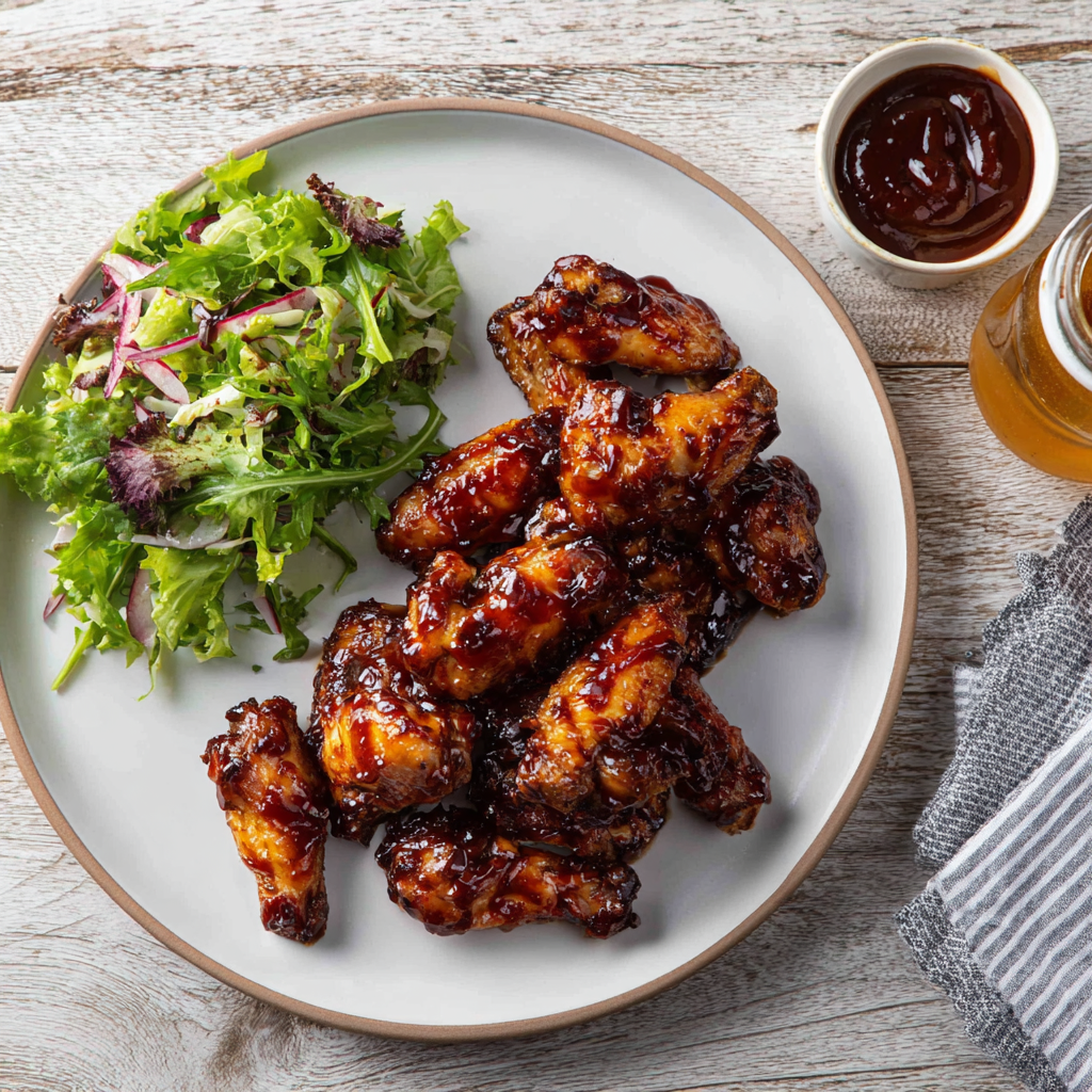 Beer Brined Buffalo Wings