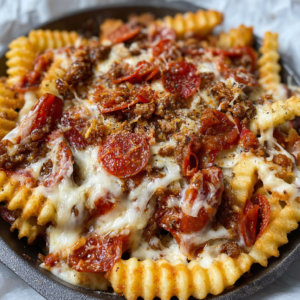 Pizza Loaded Fries