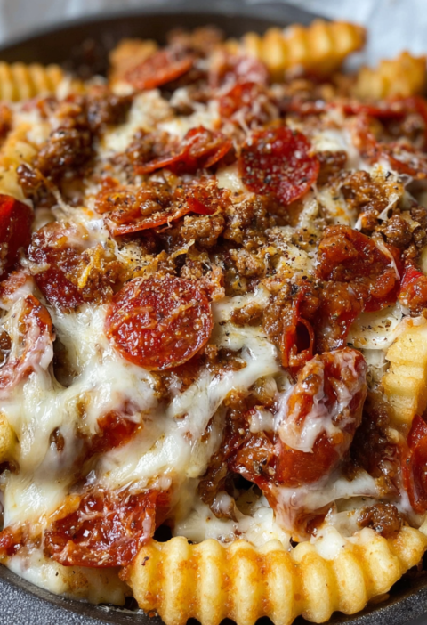 Pizza Loaded Fries