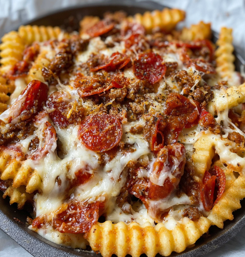 Pizza Loaded Fries