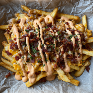Animal Style Fries with Bacon