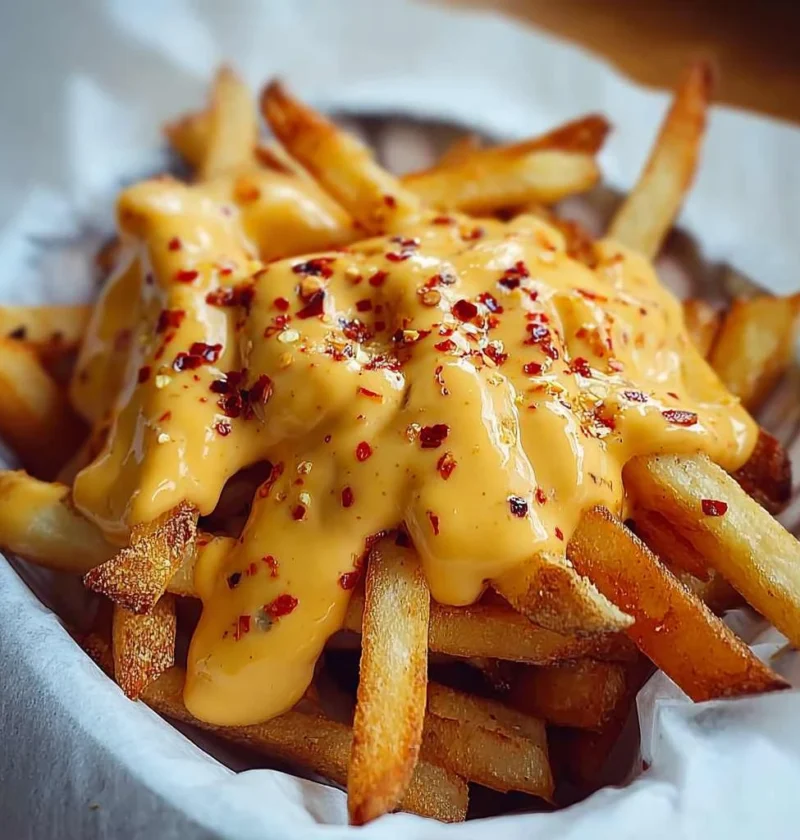 Ultimate Cheese Sauce Fries