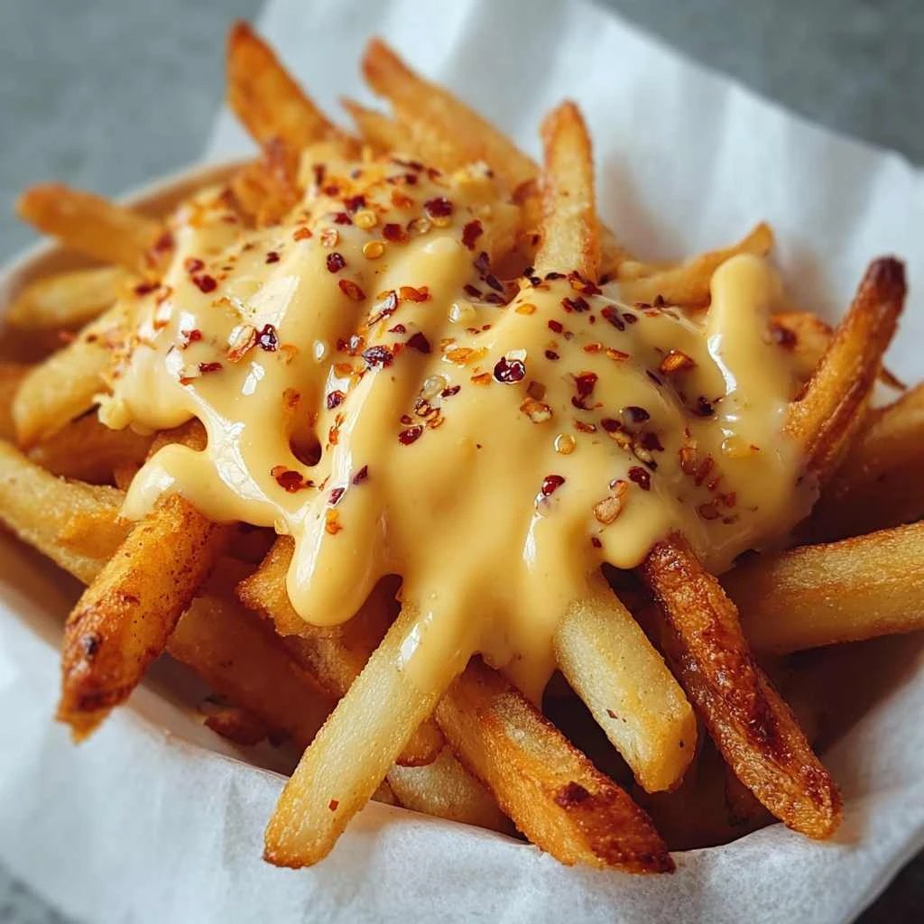 Ultimate Cheese Sauce Fries