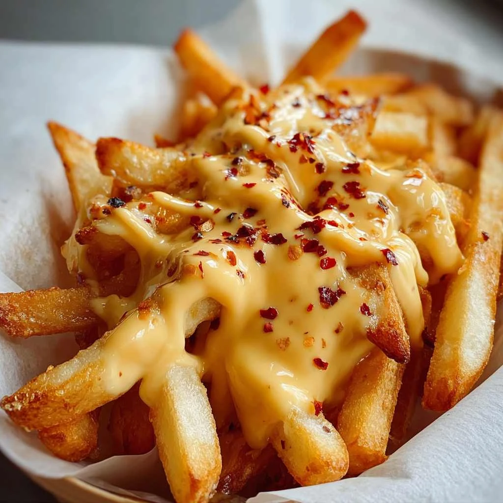 Ultimate Cheese Sauce Fries