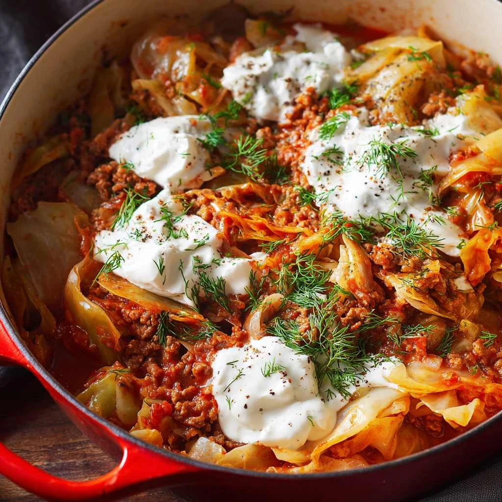 Unstuffed Cabbage Rolls