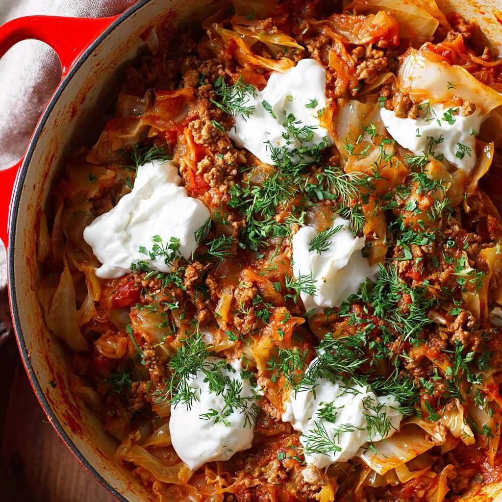 Unstuffed Cabbage Rolls