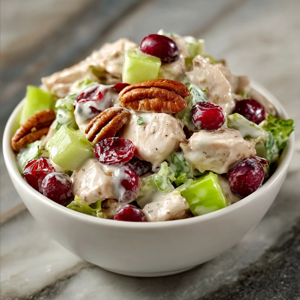 Apple Cranberry Chicken Salad