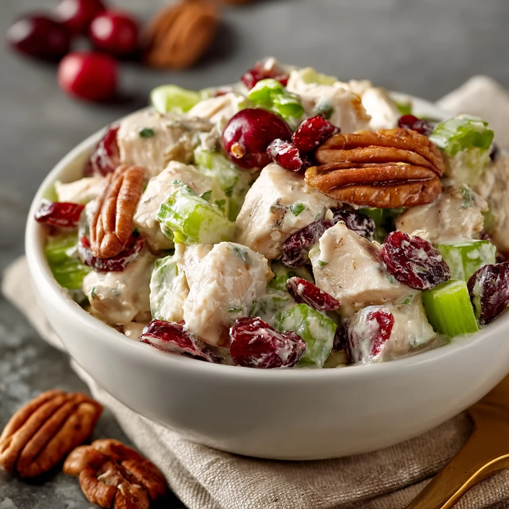 Apple Cranberry Chicken Salad