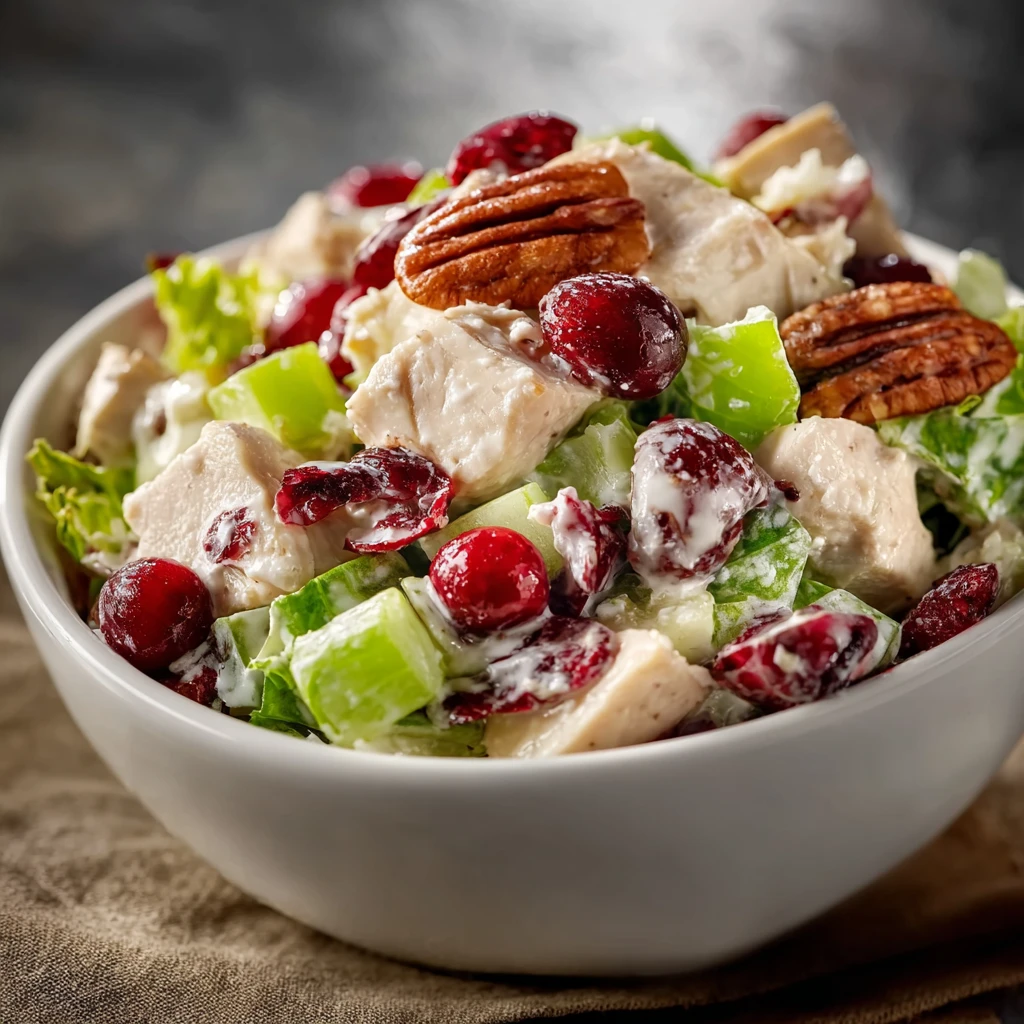 Apple Cranberry Chicken Salad