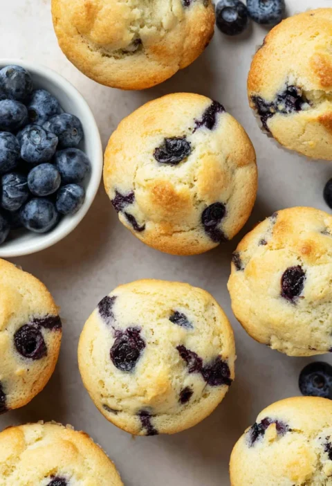 Blueberry Buttermilk Muffins