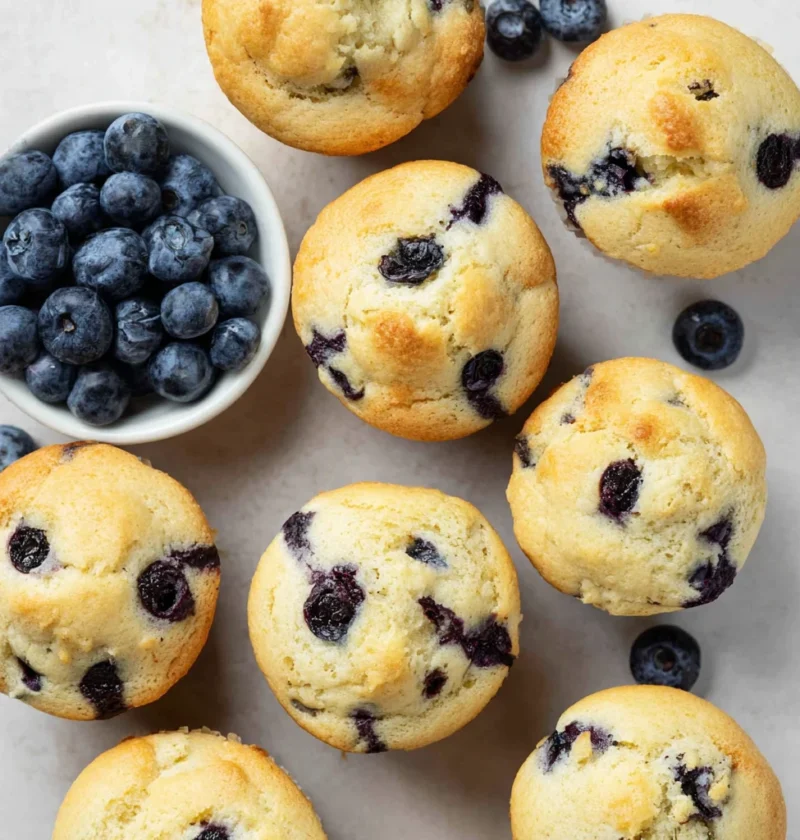 Blueberry Buttermilk Muffins