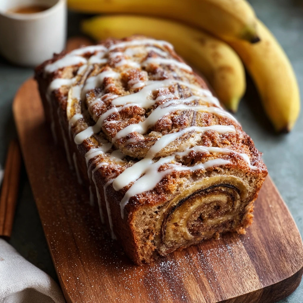 Cinnamon Swirl Banana Bread