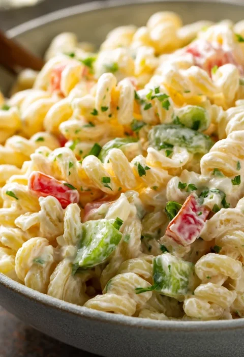 Classic Creamy Macaroni Salad